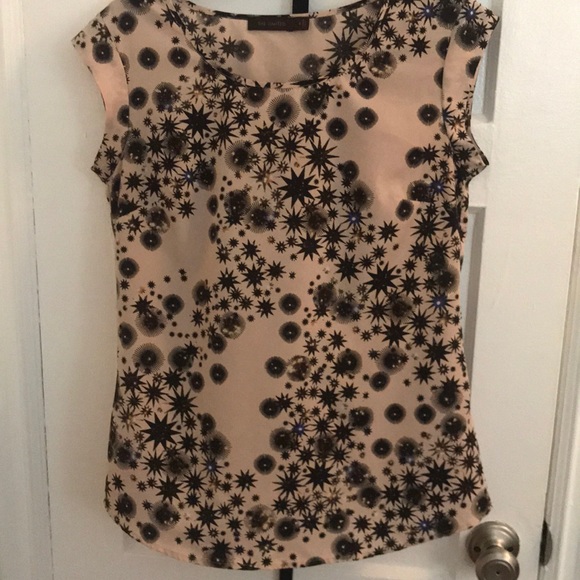 The Limited Tops - The Limited Star Cosmic Pattern Blouse